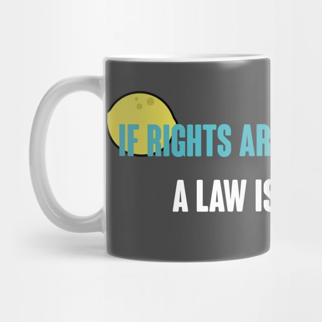 If Rights Aren't Protected, A Law is Defective by TrailGrazer